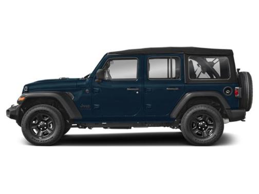Fathom Blue Pearlcoat 2025 Jeep Wrangler 4-Door Sahara 4x4