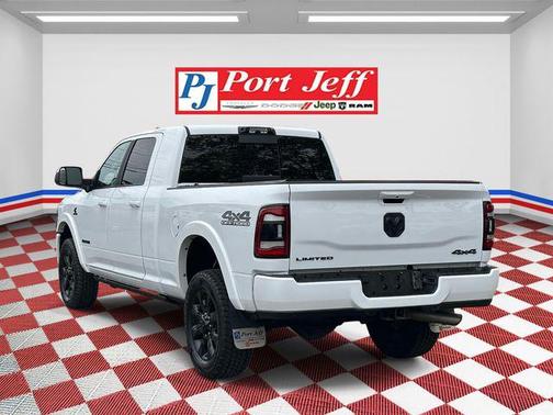Bright White Clearcoat 2022 RAM 2500 Limited Mega Cab 4x4 6'4' Box