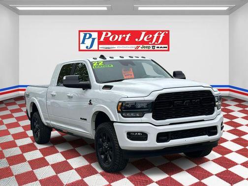 Bright White Clearcoat 2022 RAM 2500 Limited Mega Cab 4x4 6'4' Box