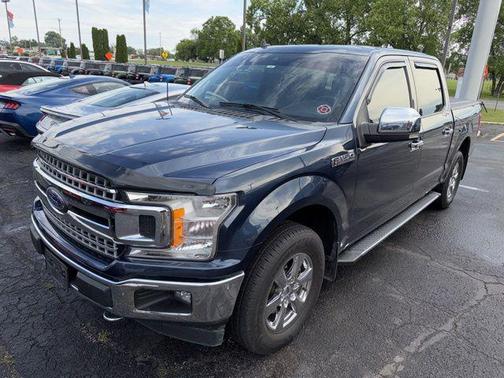 Blue 2019 Ford F-150 XLT