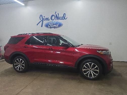 Rapid Red Metallic Tinted Clearcoat 2022 Ford Explorer ST