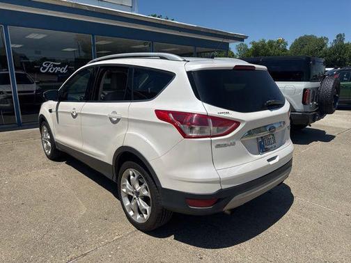 White Platinum 2014 Ford Escape Titanium