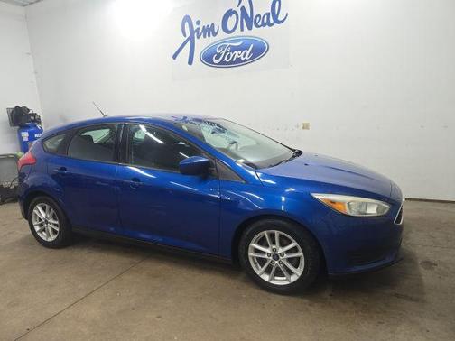 Lightning Blue Metallic 2018 Ford Focus SE