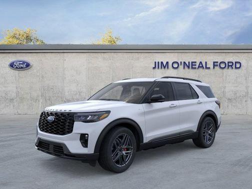Space White Metallic 2026 Ford Explorer ST-Line