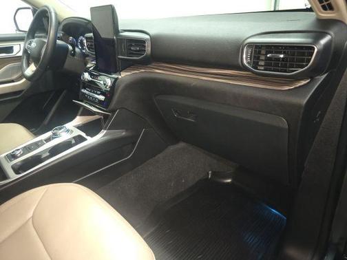 Stone Blue Metallic 2023 Ford Explorer Limited