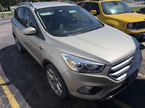 White Gold 2017 Ford Escape Titanium