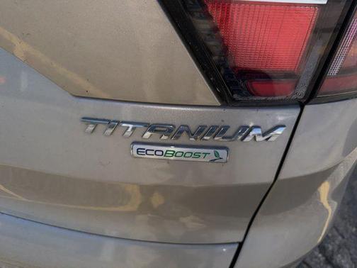 White Gold 2017 Ford Escape Titanium