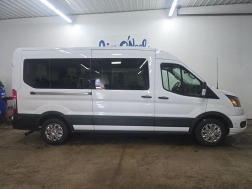 Oxford White 2024 Ford Transit-350 XLT