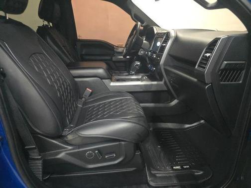 Lightning Blue 2017 Ford F-150 XLT