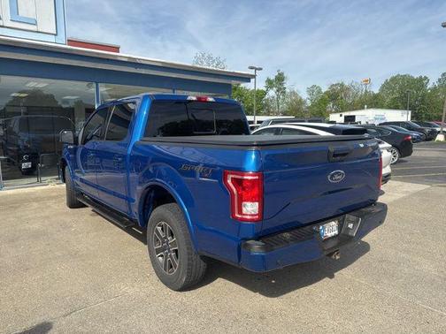Lightning Blue 2017 Ford F-150 XLT