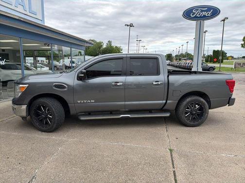 Gun Metallic 2017 Nissan Titan SV