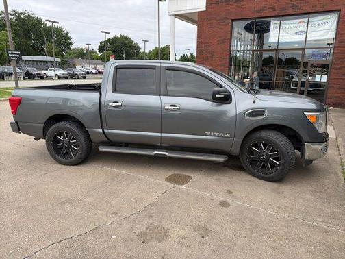 Gun Metallic 2017 Nissan Titan SV