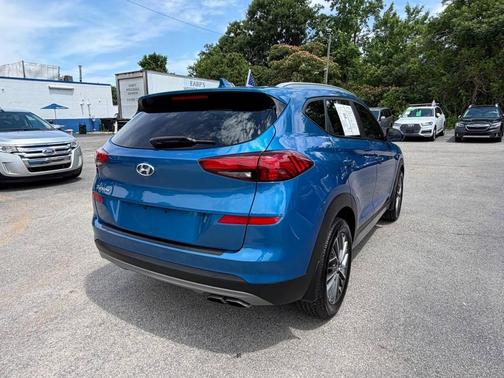 Aqua Blue 2020 Hyundai TUCSON SEL