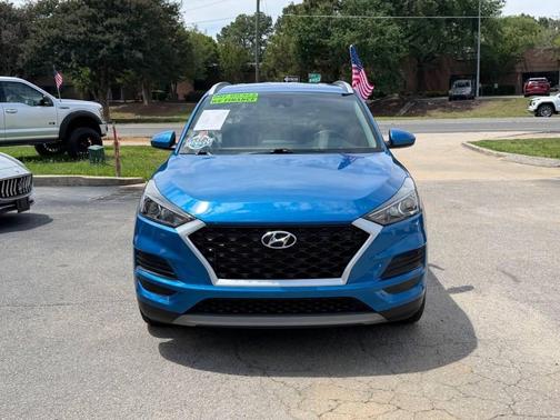 Aqua Blue 2020 Hyundai TUCSON SEL