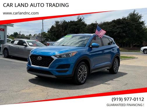 Aqua Blue 2020 Hyundai TUCSON SEL