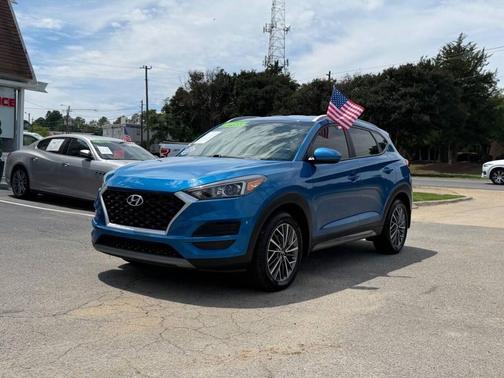 Aqua Blue 2020 Hyundai TUCSON SEL
