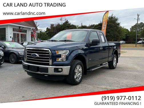 Blue 2016 Ford F-150 XLT