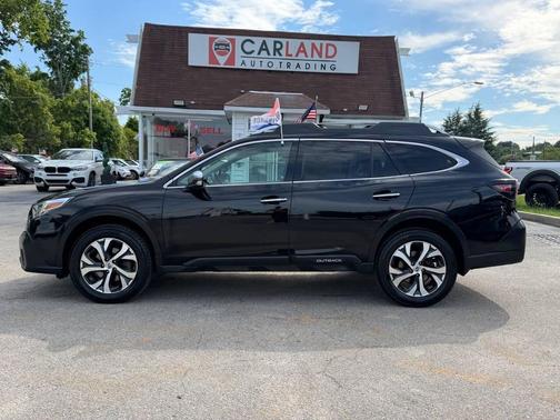 Crystal Black Silica 2020 Subaru Outback Touring XT