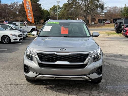 Steel Gray 2021 Kia Seltos EX