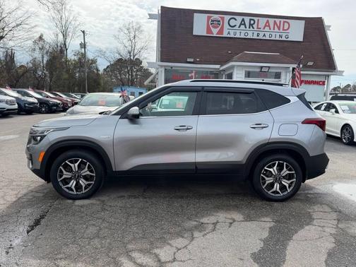 Steel Gray 2021 Kia Seltos EX
