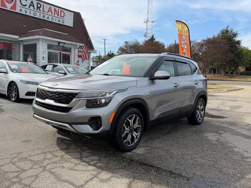 Steel Gray 2021 Kia Seltos EX