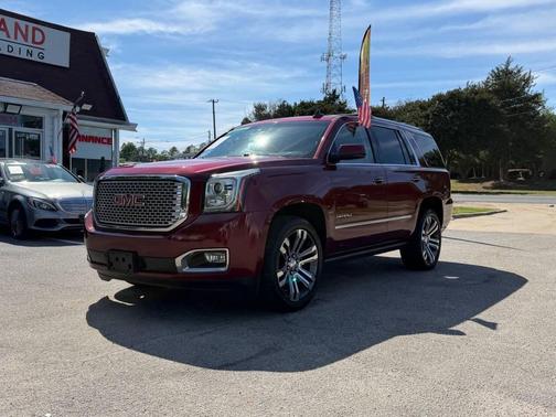 Red 2017 GMC Yukon Denali