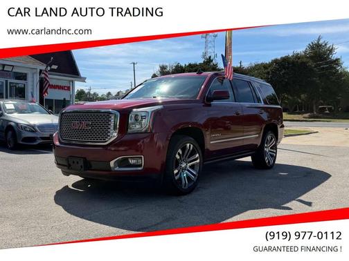 Red 2017 GMC Yukon Denali