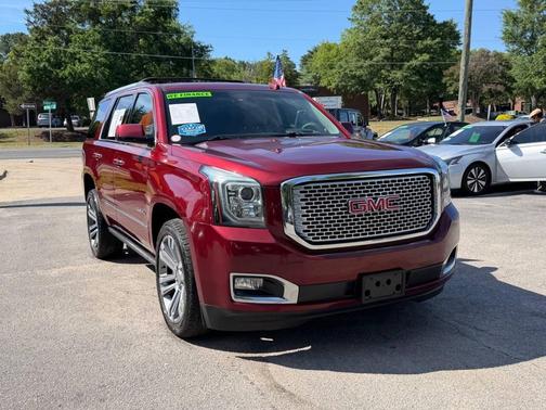 Red 2017 GMC Yukon Denali
