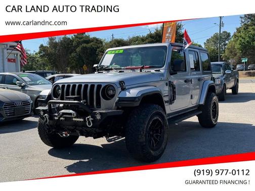 Billet Silver Metallic Clearcoat 2018 Jeep Wrangler Unlimited Sahara
