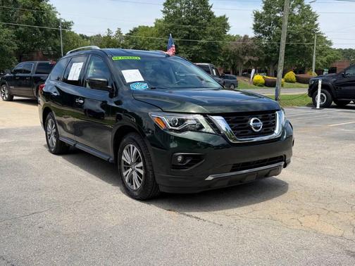 Midnight Pine Metallic 2019 Nissan Pathfinder SL