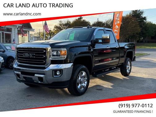 Onyx Black 2018 GMC Sierra 2500 SLT