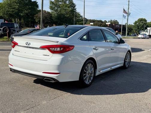 Quartz White Pearl 2015 Hyundai SONATA Limited