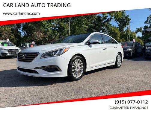 Quartz White Pearl 2015 Hyundai SONATA Limited