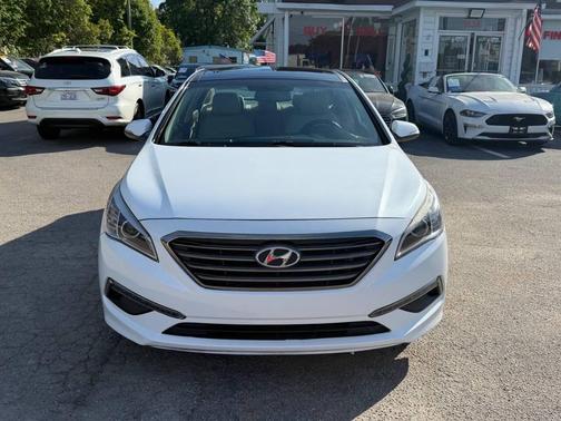 Quartz White Pearl 2015 Hyundai SONATA Limited