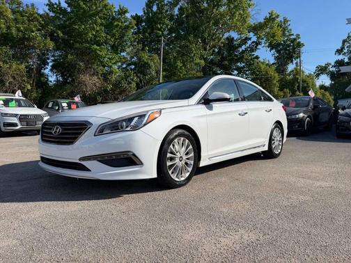 Quartz White Pearl 2015 Hyundai SONATA Limited