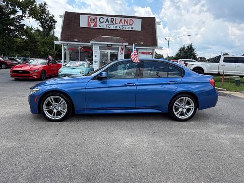 Blue 2016 BMW 328 xDrive