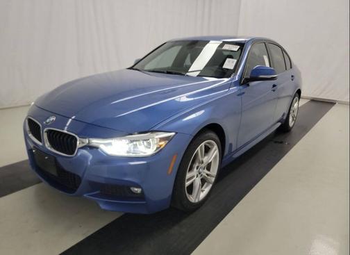 Blue 2016 BMW 328 xDrive
