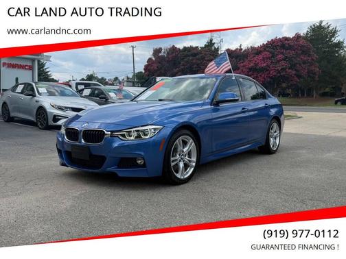 Blue 2016 BMW 328 xDrive