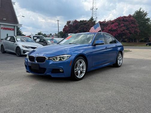 Blue 2016 BMW 328 xDrive
