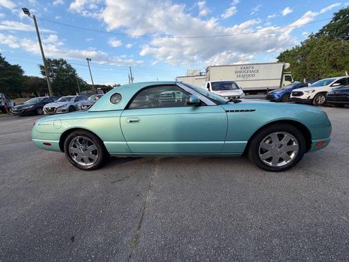 Thunderbird Blue 2002 Ford Thunderbird Deluxe