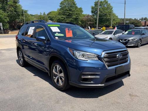 Abyss Blue Pearl 2021 Subaru Ascent Premium 7-Passenger