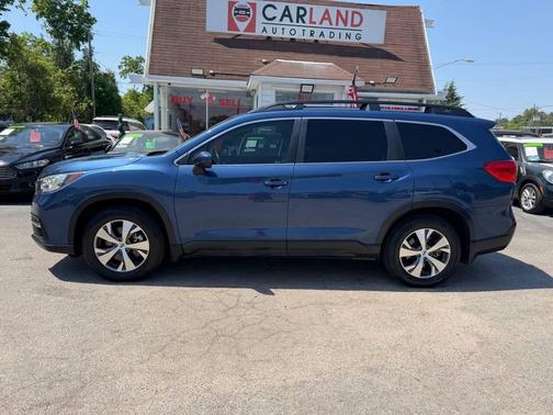 Abyss Blue Pearl 2021 Subaru Ascent Premium 7-Passenger