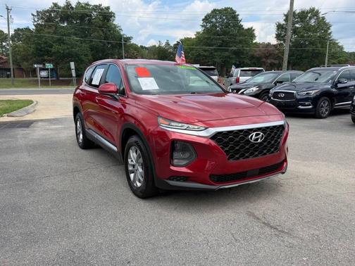 Scarlet Red 2019 Hyundai SANTA FE SE 2.4