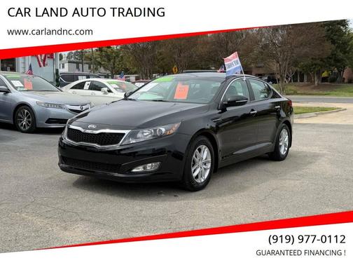 Black 2013 Kia Optima LX
