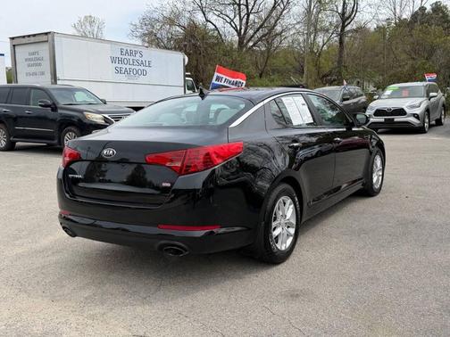 Black 2013 Kia Optima LX