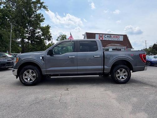 Gray 2021 Ford F-150 XLT