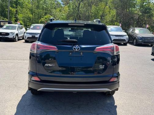 Blue 2017 Toyota RAV4 XLE