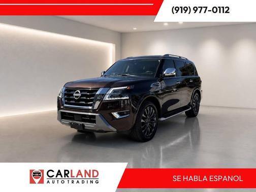 Mocha Almond Pearl 2022 Nissan Armada Platinum 4WD