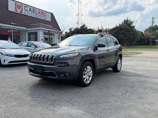 Granite Crystal Metallic Clearcoat 2017 Jeep Cherokee Limited
