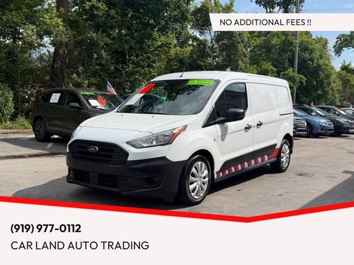 Frozen White 2022 Ford Transit Connect XL Cargo Van